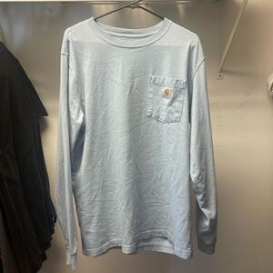 Carhartt LS Light Blue Loose Fit LRG